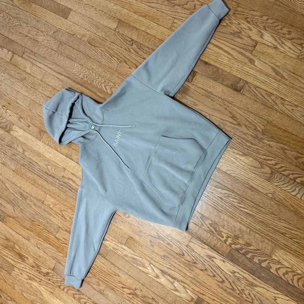Fashion Nova “Saint” Graphic Hoodie - Size Large